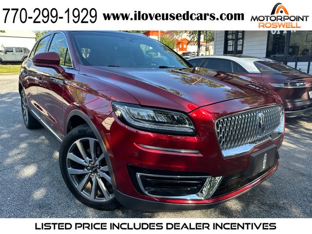 2019 Lincoln Nautilus Select