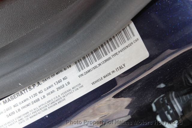 2019 Maserati Ghibli GranLusso 3.0L - 22188182 - 32