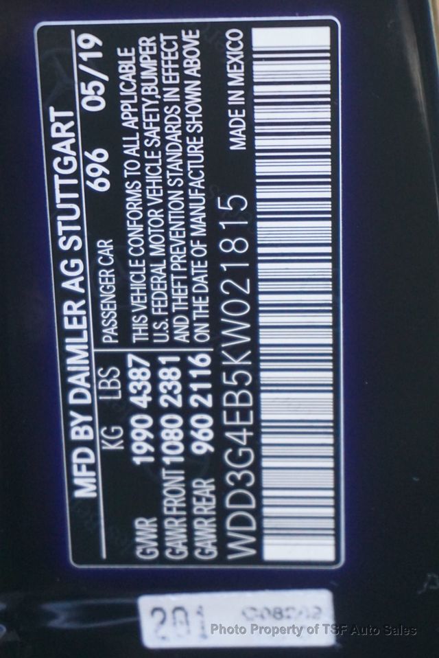2019 Mercedes-Benz A-Class A 220 Sedan AMG LINE/DRIVER ASSIST/PREMIUM/MULTIMEDIA PACKAGES  - 22937067 - 36