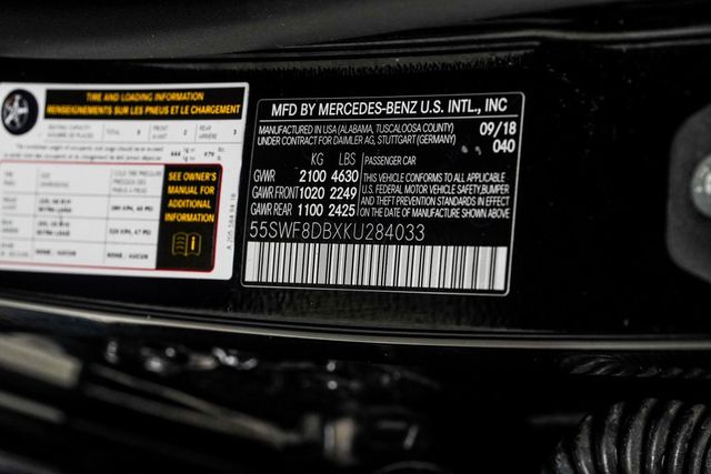 2019 Mercedes-Benz C-Class C 300 Sedan - 22931565 - 38