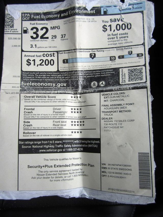 2019 Nissan Sentra SR CVT - 22939530 - 23