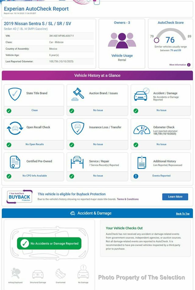 2019 Nissan Sentra SV W/BACKUP CAMERA, APPLE CARPLAY/ANDROID AUDIO - 22931134 - 4