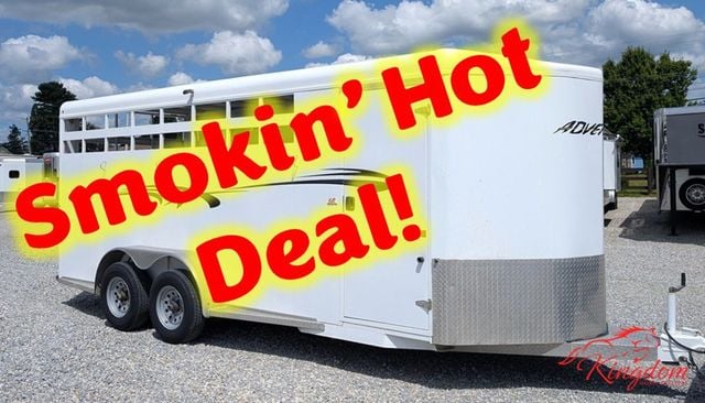 2019 Trails West 4 Horse Slant Open Slat  - 22897861 - 0