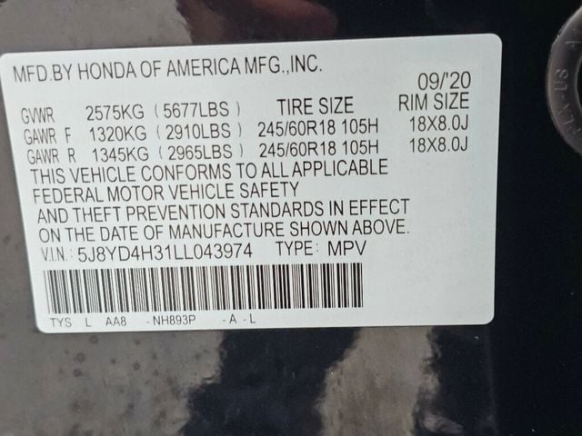 2020 Acura MDX SH-AWD 7-Passenger - 22918547 - 44