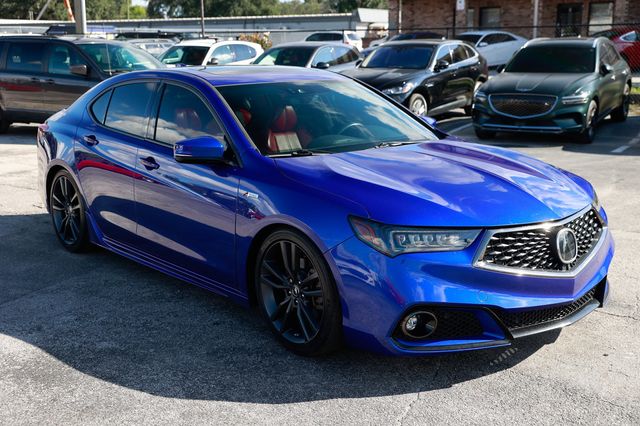 2020 Acura TLX 2.4L FWD w/A-Spec Pkg Red Leather - 22932291 - 16