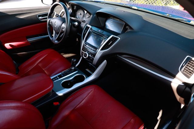 2020 Acura TLX 2.4L FWD w/A-Spec Pkg Red Leather - 22932291 - 17