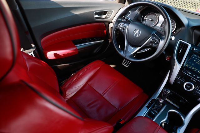 2020 Acura TLX 2.4L FWD w/A-Spec Pkg Red Leather - 22932291 - 21