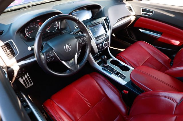 2020 Acura TLX 2.4L FWD w/A-Spec Pkg Red Leather - 22932291 - 3