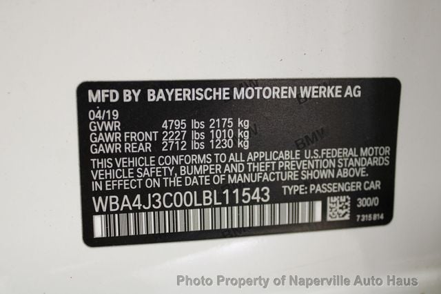 2020 BMW 4 Series 430i xDrive Gran Coupe - 22428245 - 54