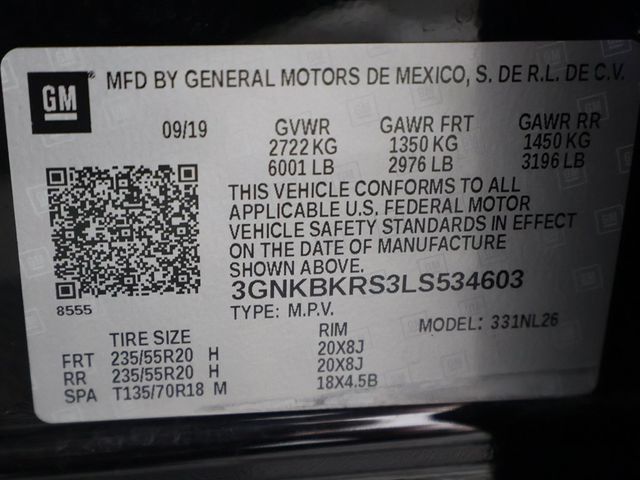 2020 Chevrolet Blazer AWD 4dr RS - 22937295 - 67