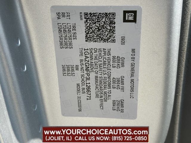 2020 Chevrolet Express Passenger RWD 3500 155" LS - 22861314 - 12