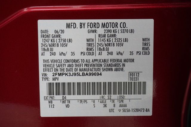 2020 Ford Edge  - 22910098 - 32
