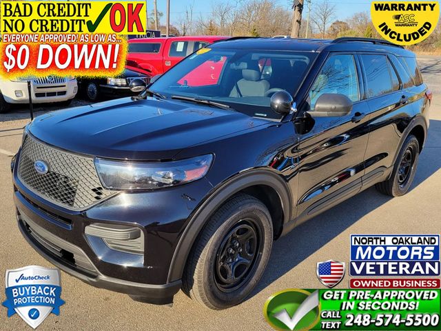 2020 Ford Explorer Utility 4D Police AWD 3.3L V6 - 22924032 - 0