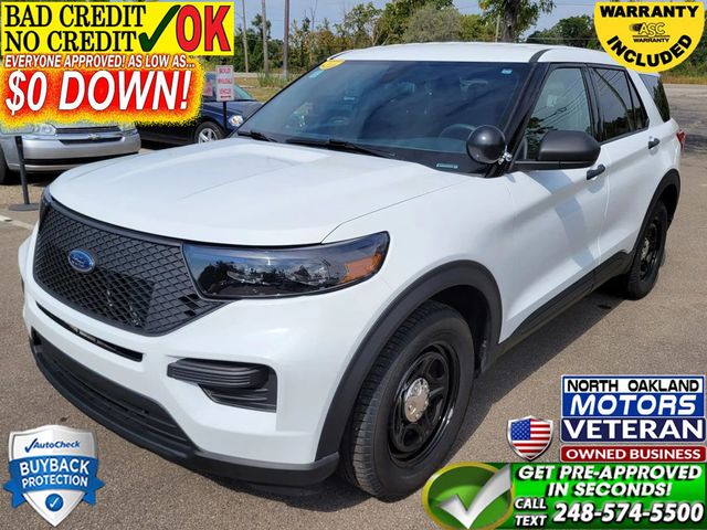 2020 Ford Explorer Utility 4D Police AWD 3.3L V6 - 22932909 - 0