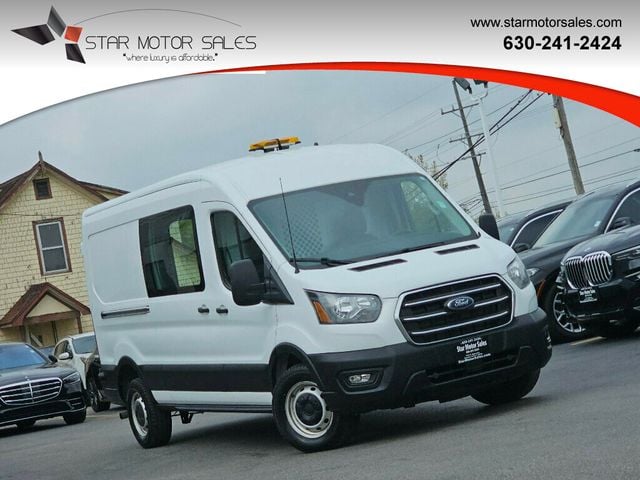 2020 Ford Transit Cargo Van T-250 148" Med Rf 9070 GVWR RWD - 22929555 - 0