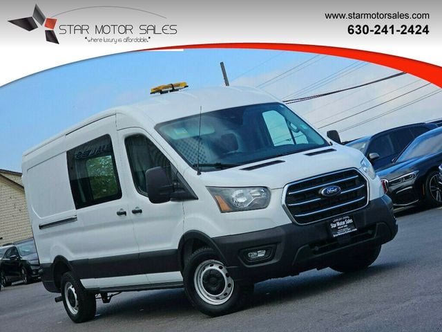 2020 Ford Transit Cargo Van T-250 148" Med Rf 9070 GVWR RWD - 22930058 - 0