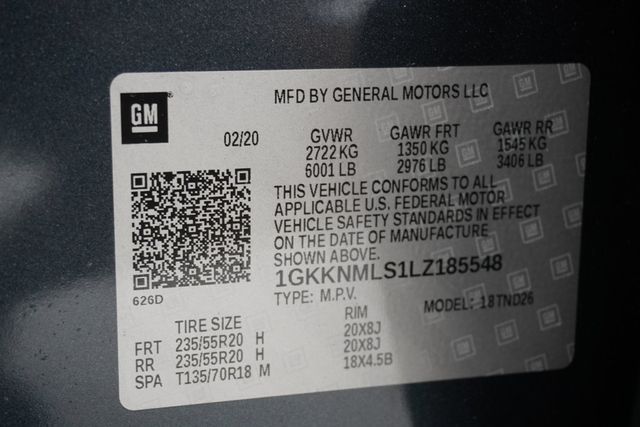 2020 GMC Acadia FWD 4dr SLT - 22936729 - 38