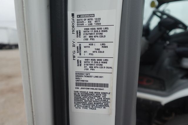 2020 HINO 155 (16ft Box with Lift Gate) - 22935955 - 58