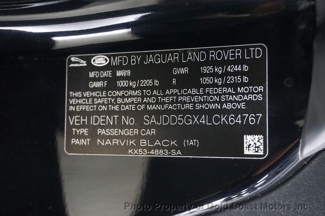 2020 Jaguar F-TYPE *Windsor Interior Pkg* *20" Wheels* *Performance Seats* - 21292893 - 17
