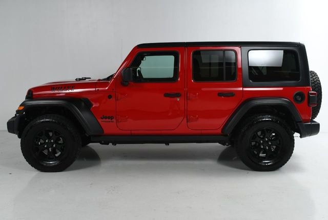 2020 Jeep Wrangler Unlimited Willys 4x4 - 22130066 - 3