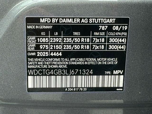 2020 Mercedes-Benz GLA GLA 250 4MATIC SUV - 22934679 - 37