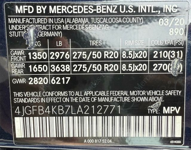 2020 Mercedes-Benz GLE GLE 350 4MATIC SUV - 22839703 - 49