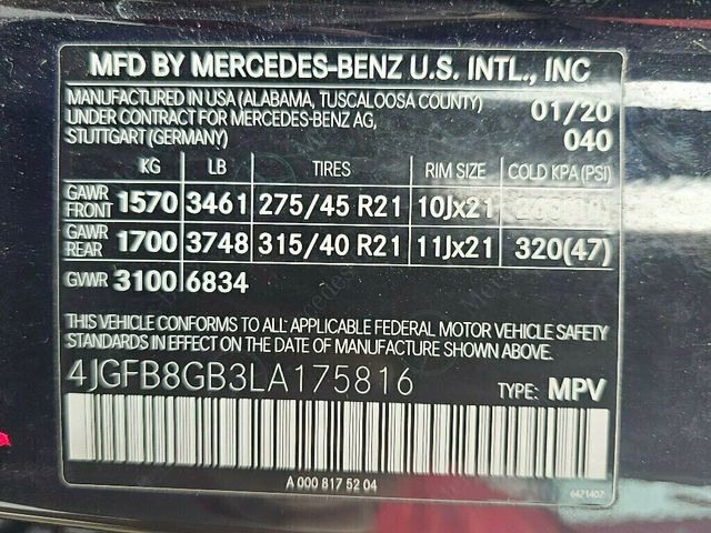 2020 Mercedes-Benz GLE GLE 580 4MATIC SUV - 22886099 - 39