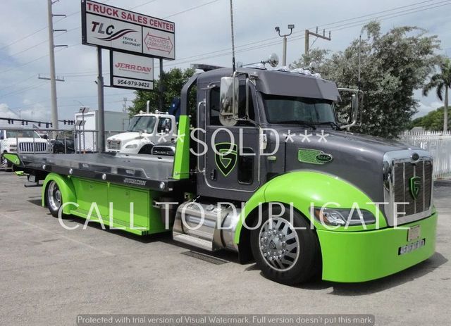 2020 Peterbilt 337 w/ 22ft JerrDan Custom StepSide Classic Low Pro Carrier - 20861709 - 80