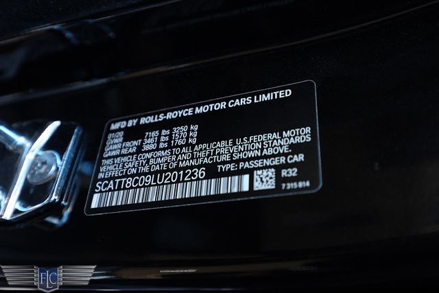 2020 Rolls-Royce Phantom Extended Wheelbase Sedan - 22909109 - 43