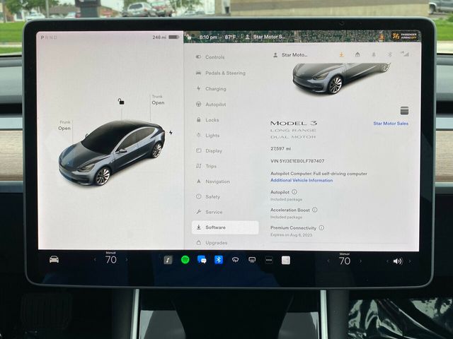 2020 Tesla Model 3 Long Range AWD - 22013279 - 2