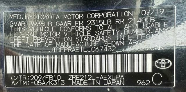 2020 Toyota Corolla LE CVT - 22900856 - 40