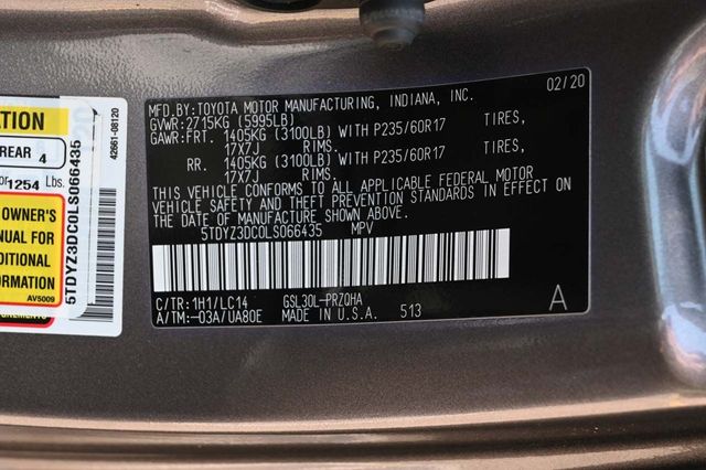 2020 Toyota Sienna XLE Automatic Access Seat FWD 7-Passenger - 22871113 - 34