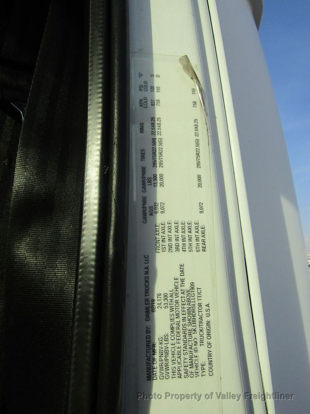 2020 Western Star 5700XE RAISED ROOF SLEEPER - 22797433 - 13