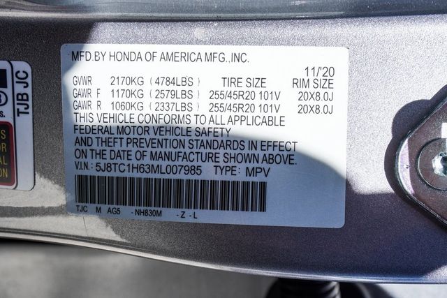 2021 Acura RDX FWD w/A-Spec Package - 22929206 - 48
