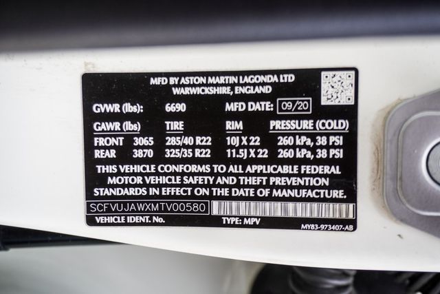2021 Aston Martin DBX AWD - 22883112 - 45
