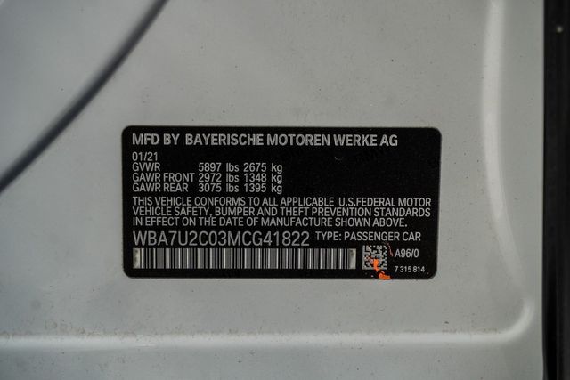 2021 BMW 7 Series 750i xDrive - 22900929 - 50