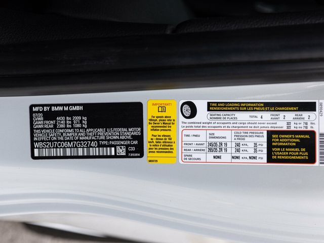 2021 BMW M2 Manual Transmission, Executive Package, M Performance Exhaust  - 22938076 - 74