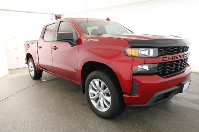 2021 Chevrolet Silverado 1500 4WD Crew Cab 147'' Custom with Turbocharged Engine - 22927491 - 2