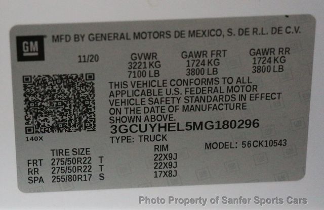 2021 Chevrolet Silverado 1500 4WD Crew Cab 157" High Country - 22928143 - 61