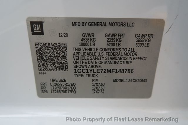 2021 Chevrolet Silverado 2500HD Silverado 2500 4WD Crew Cab LWB - 22938824 - 13