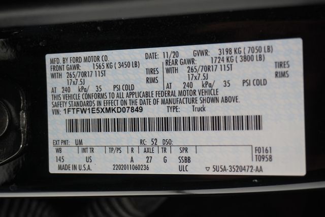 2021 Ford F-150  - 22871787 - 26