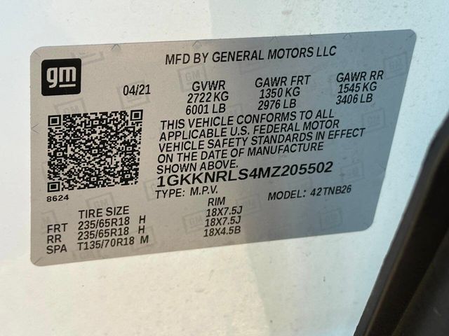 2021 GMC Acadia AWD 4dr SLE - 22880873 - 22