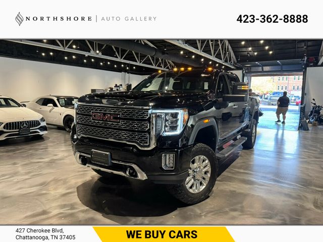 2021 GMC Sierra 2500HD DenaliUltimatePkg/4WD/MoonRoof/HeadUpDisplay/5thWheelPkg/NAV - 22932274 - 0