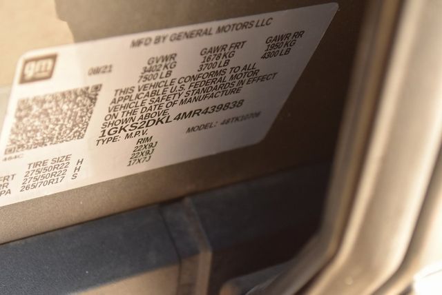 2021 GMC Yukon 4WD 4dr Denali - 22937134 - 40