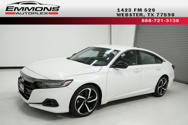 2021 Honda Accord Sedan Sport 1.5T CVT - 22874923 - 0