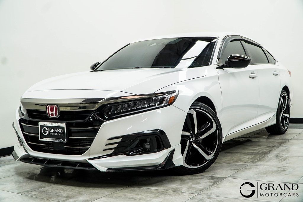 2021 Honda Accord Sedan Sport SE 1.5T CVT - 22903651 | Video 1