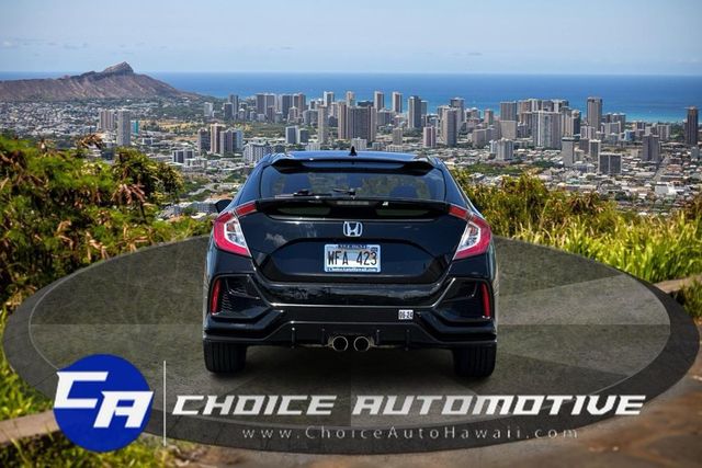 2021 Honda Civic Hatchback Sport CVT - 22390922 - 5