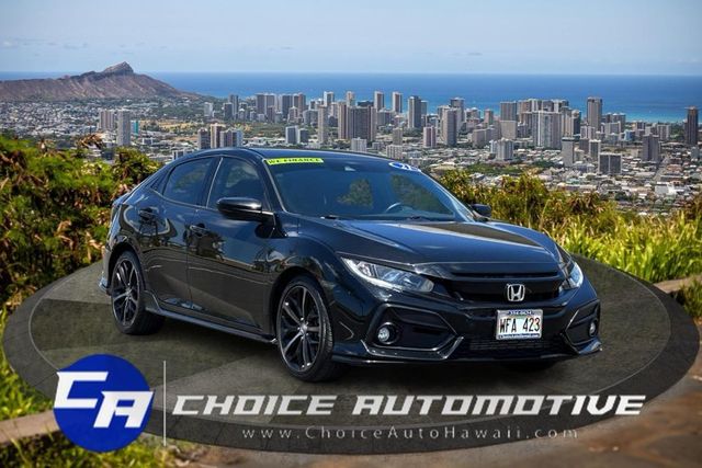 2021 Honda Civic Hatchback Sport CVT - 22390922 - 8