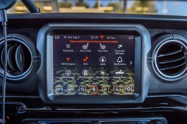 2021 Jeep Gladiator GLADIATOR OVERLAND 4X4 LOW MILES WHEELS BUMPER WITH WINCH BUMPER - 22936776 - 20