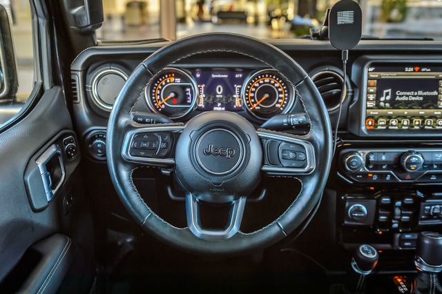 2021 Jeep Gladiator GLADIATOR OVERLAND 4X4 LOW MILES WHEELS BUMPER WITH WINCH BUMPER - 22936776 - 26